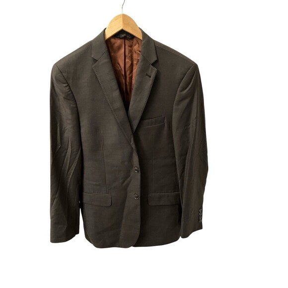 Lot Of 2 Jos A. Bank Joseph  Sport Coat Blazer Brown Navy Blue Slim Fit 41R - Picture 2 of 16